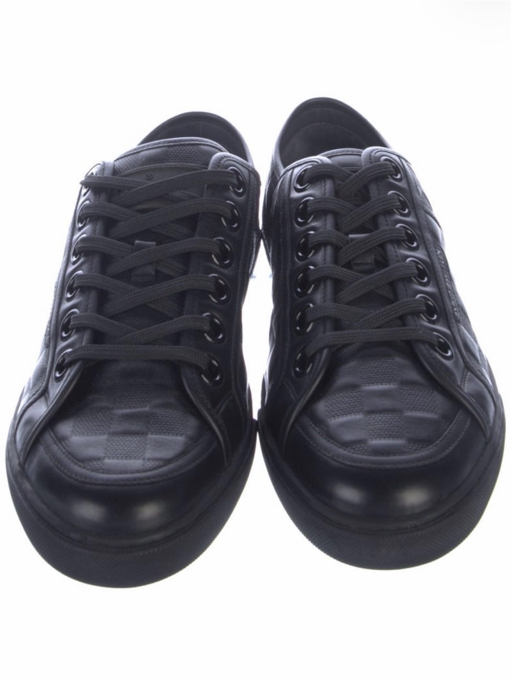 Louis Vuitton Men’s Black Damier Low-Top Sneaker- 100% authentic Brand NEW